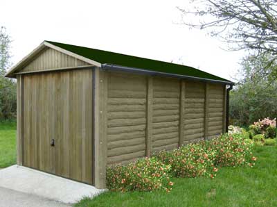 The Burford 2 Single Garage